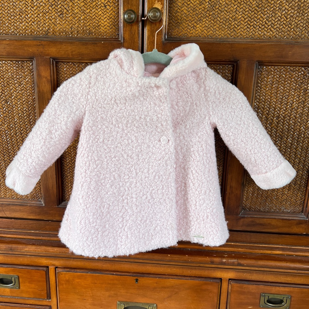 Toddler Girl Pea Coat - Picture 2 of 5